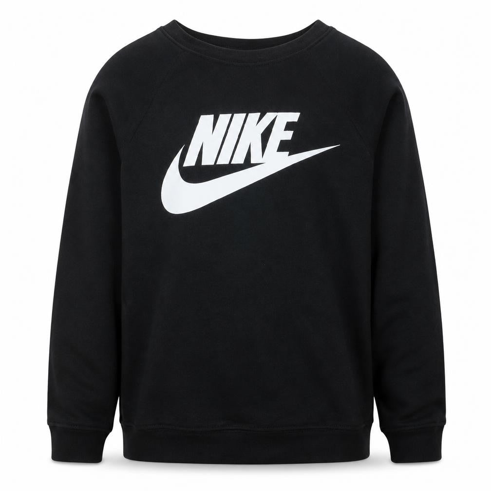 Nike Men's Black XS Pullover Sweatshirt Crew Neck Logo Print