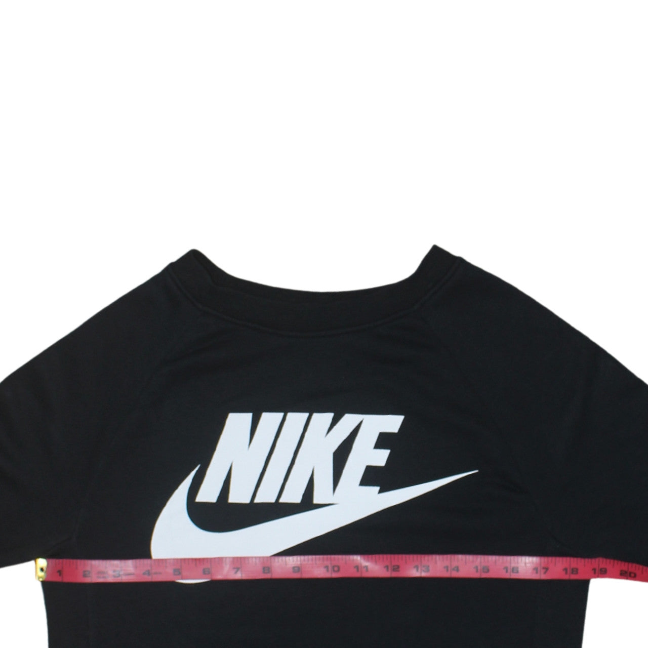Nike Men's Black XS Pullover Sweatshirt Crew Neck Logo Print