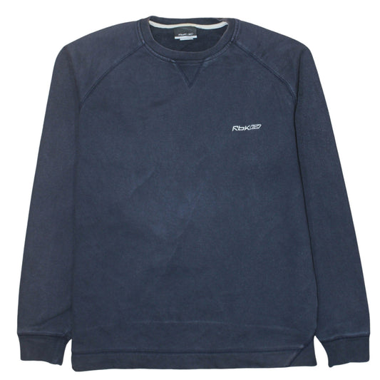 Reebok Men's Blue Crew Neck Pullover Sweatshirt Size L