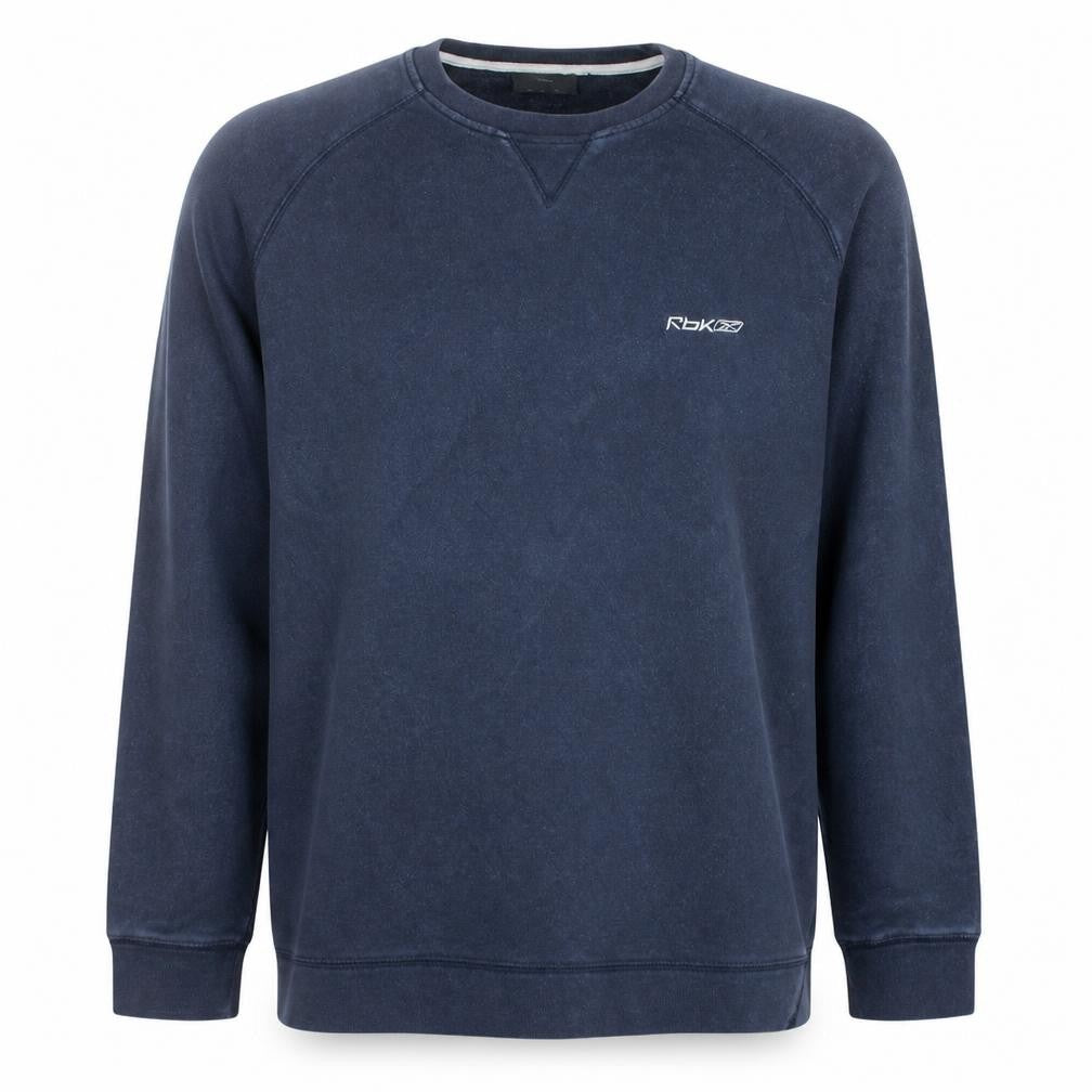 Reebok Men's Blue Crew Neck Pullover Sweatshirt Size L