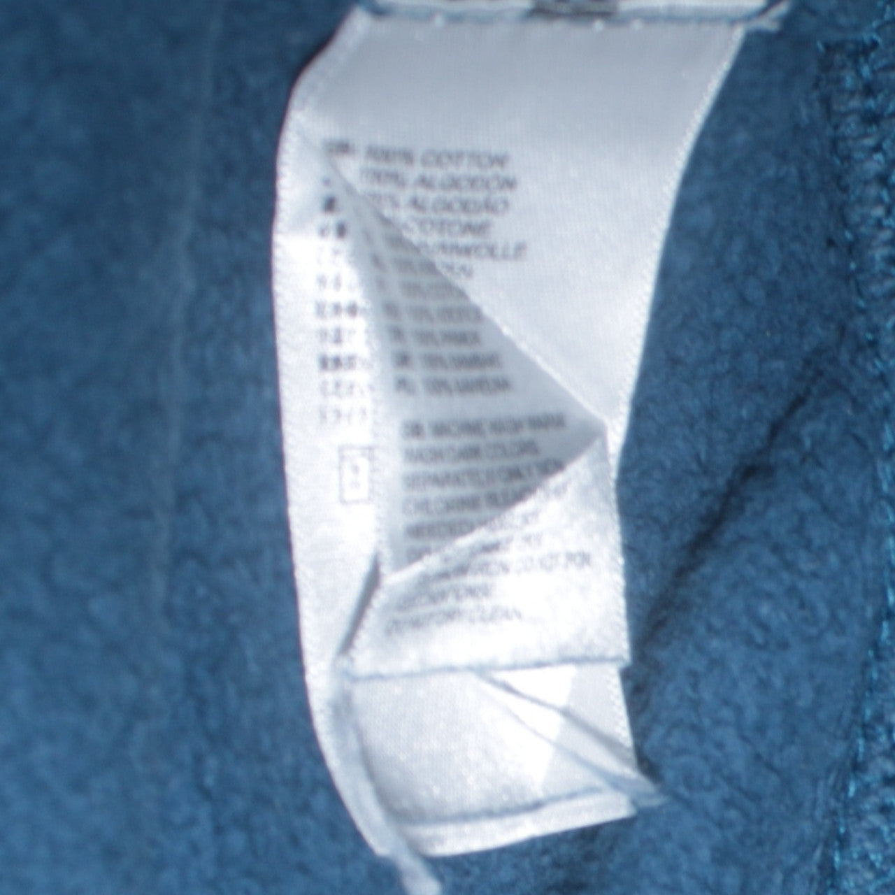 The North Face Men's Blue Pullover Hoodie Size L Outdoor Fleece