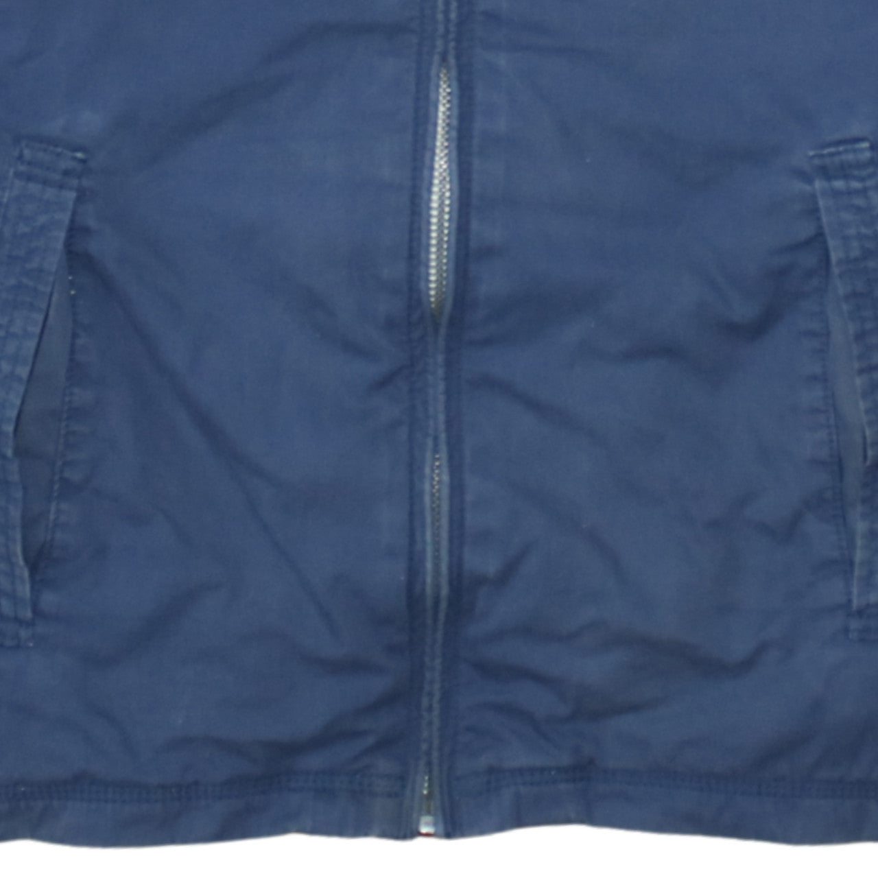 Tommy Hilfiger Denim Men's Blue Full Zip Cotton Jacket L