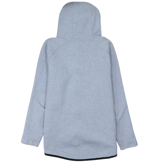 Nike Men's Grey Full Zip Hoodie L Sportswear Sweatshirt