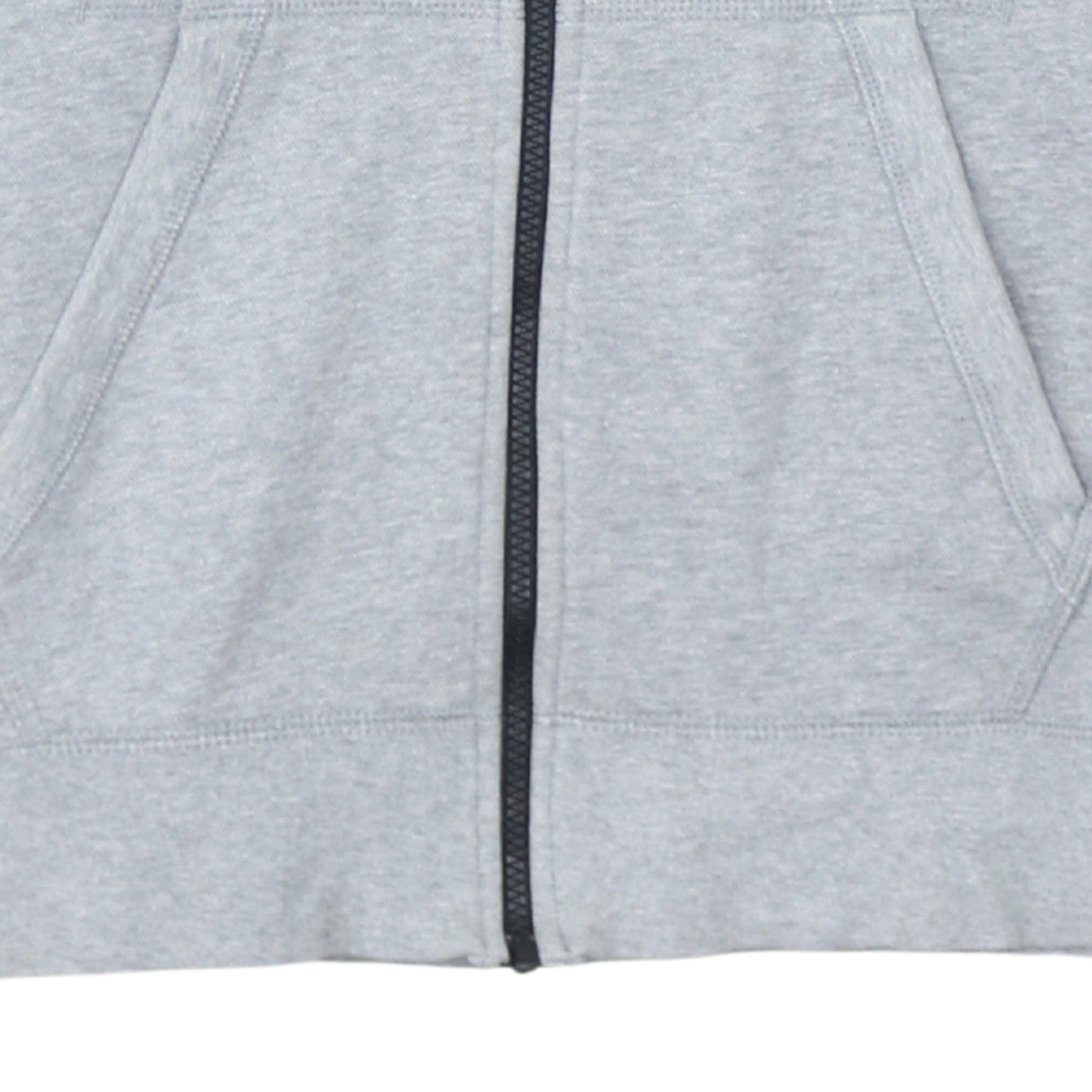 Nike Men's Grey Full Zip Hoodie S Regular Fit Sportswear