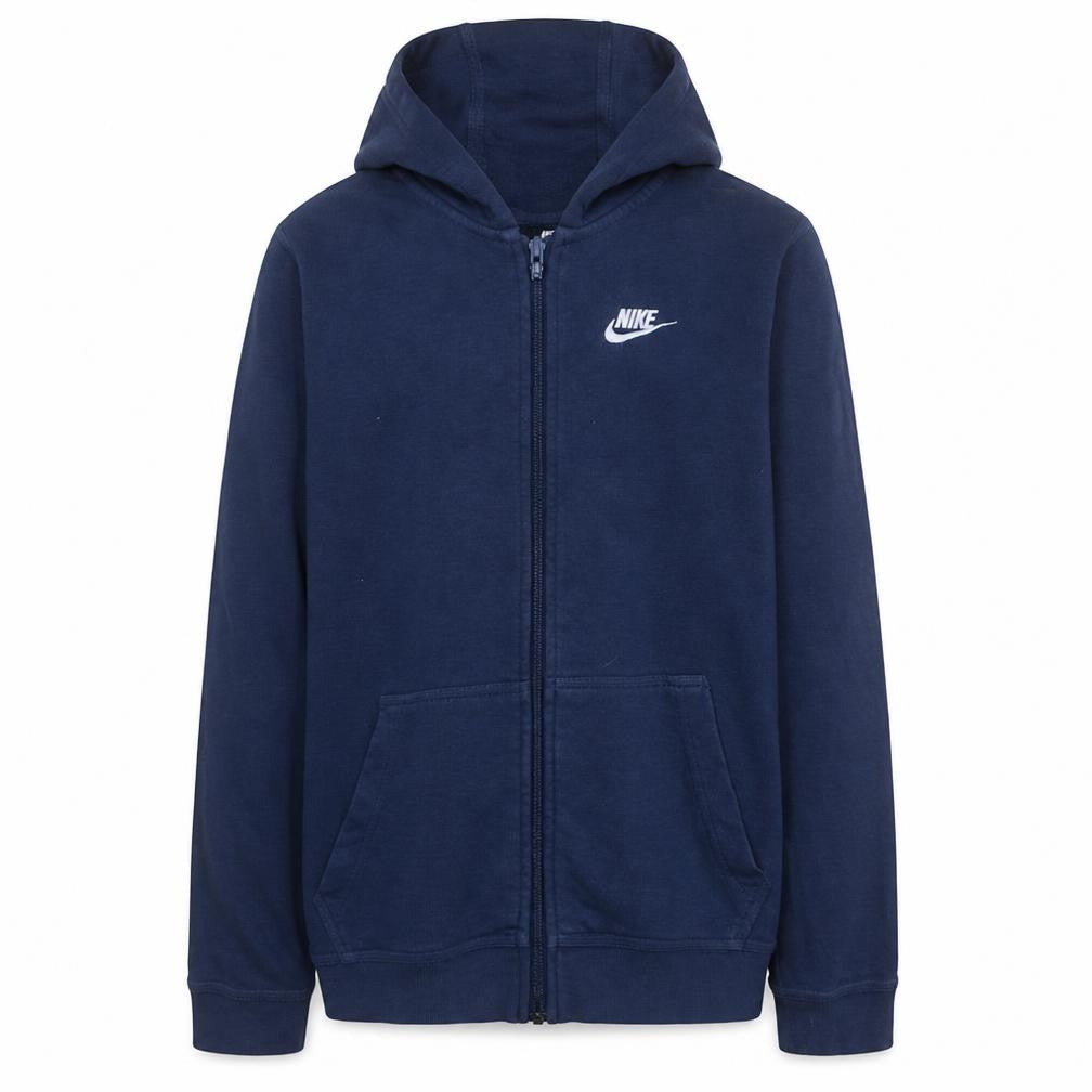 Nike Teens Blue Full Zip Hoodie XL Standard Fit Fleece