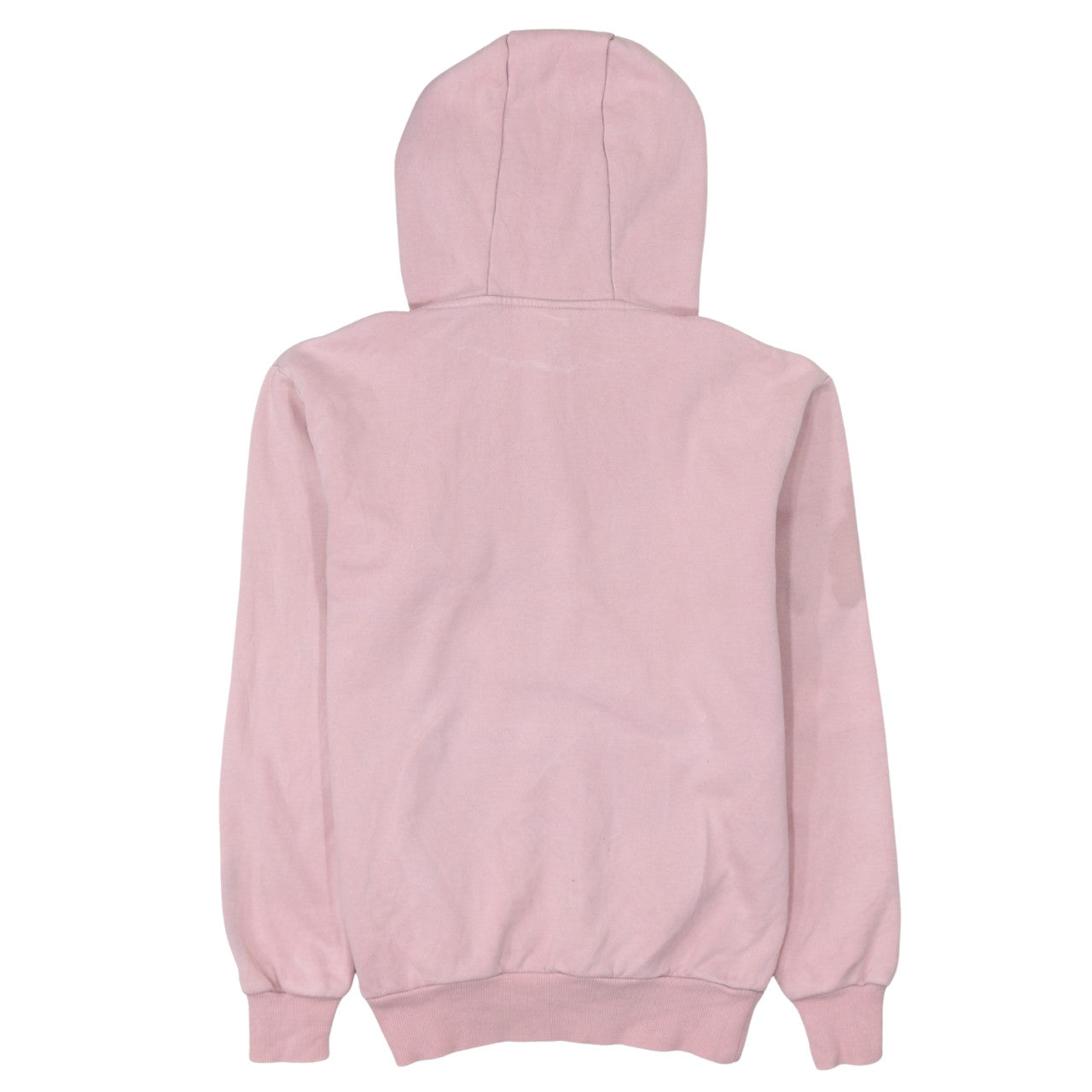 Ellesse Womens Pink Pullover Hoodie UK 8 Cotton Blend Logo Sweatshirt