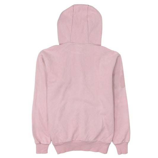 Ellesse Womens Pink Pullover Hoodie UK 8 Cotton Blend Logo Sweatshirt