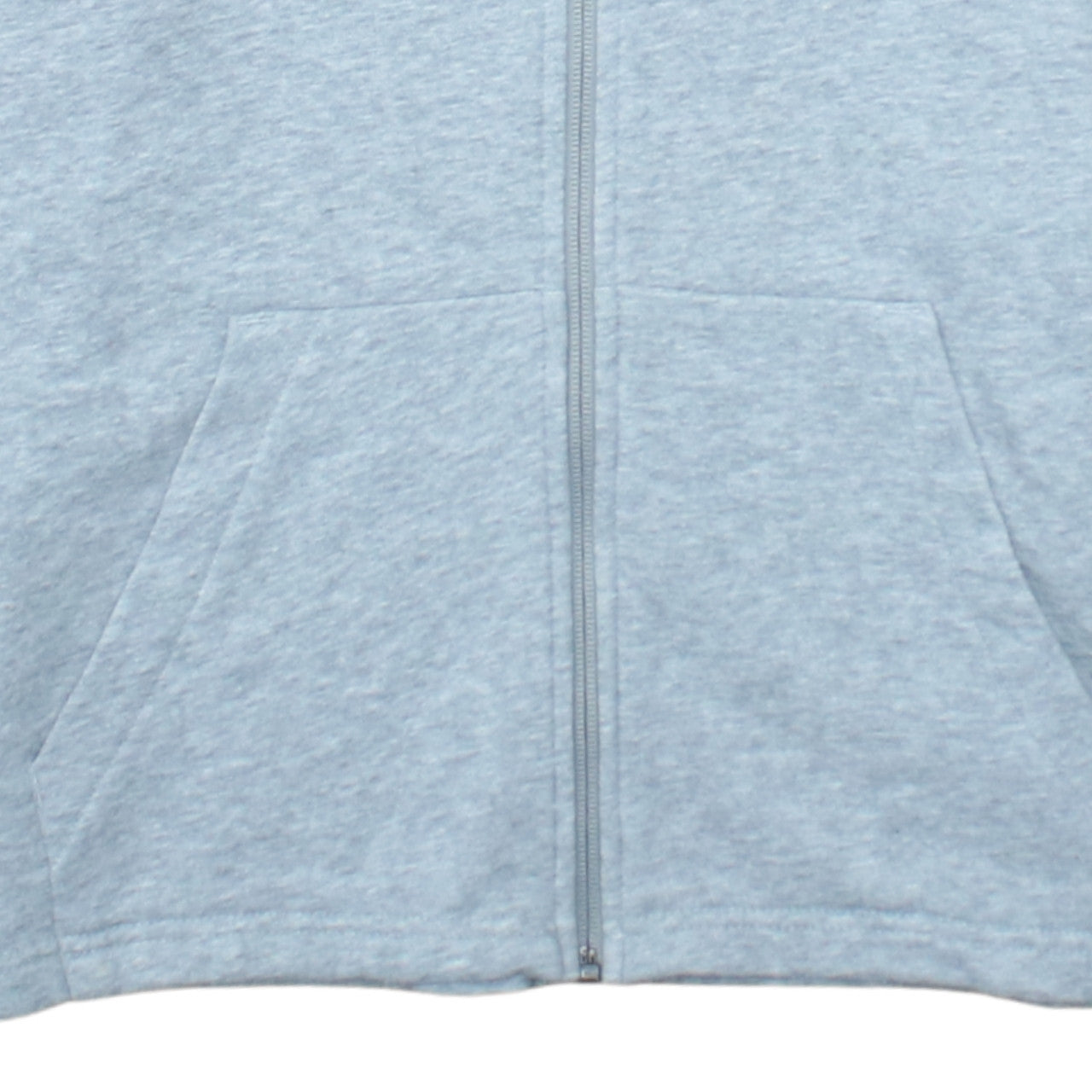 Adidas Teens Grey Full Zip Hoodie 164cm Sports Hooded Sweatshirt