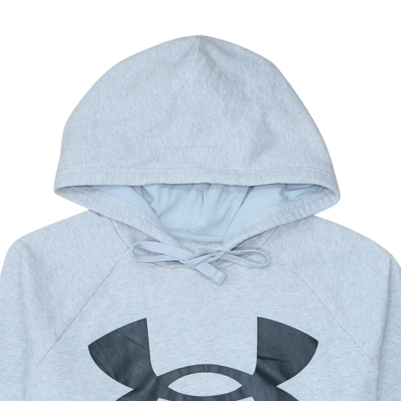 Under Armour Men's Grey Pullover Hoodie L Loose Fit Sportswear