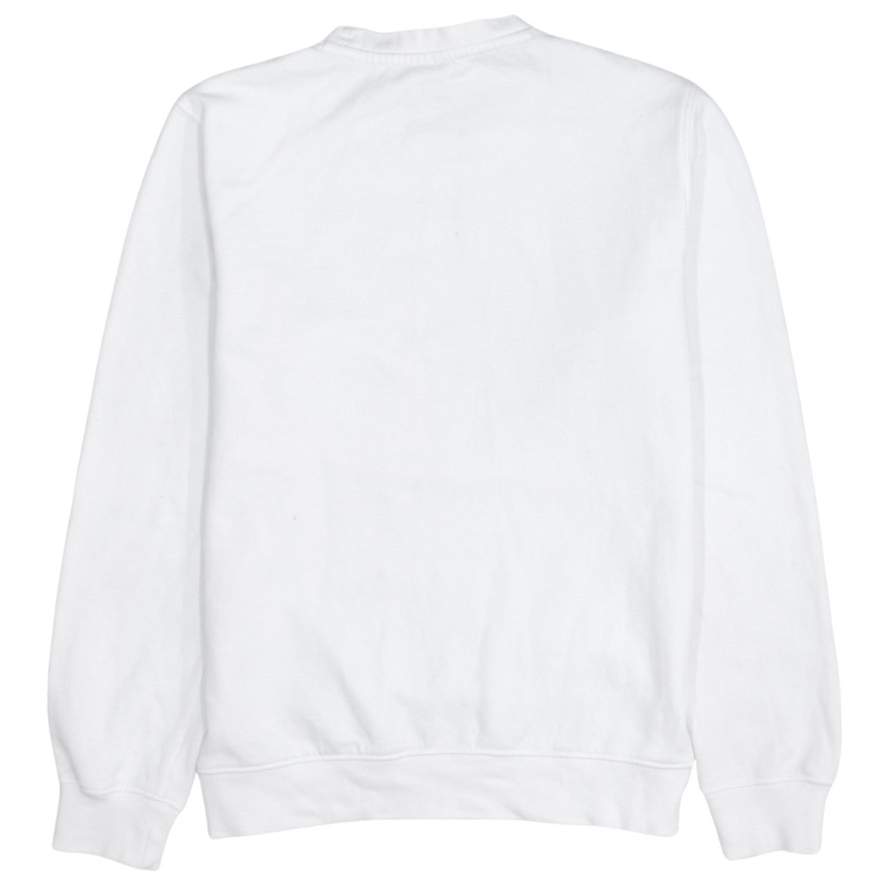 Champion Men's White XS Crew Neck Pullover Sweatshirt Logo Cotton Blend
