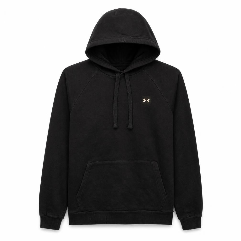 Under Armour Men’s Black Small Pullover ColdGear Fleece Hoodie