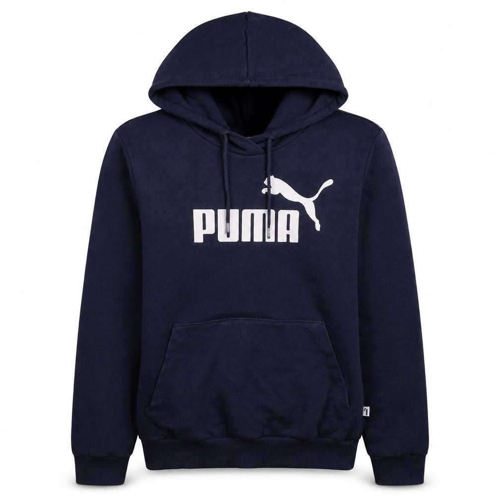 Puma Men's Blue Pullover Hoodie XS Regular Fit Sportswear