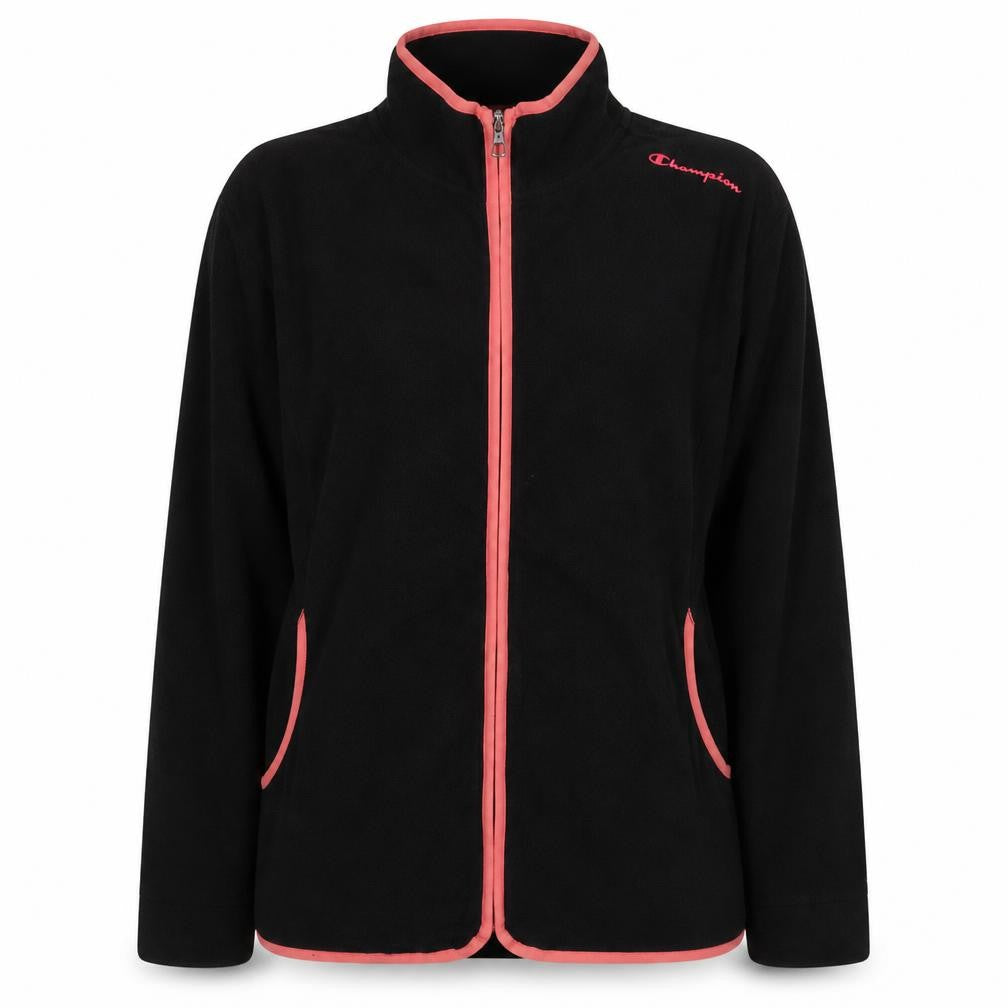 Champion Women's Black Fleece Full Zip Jacket XL