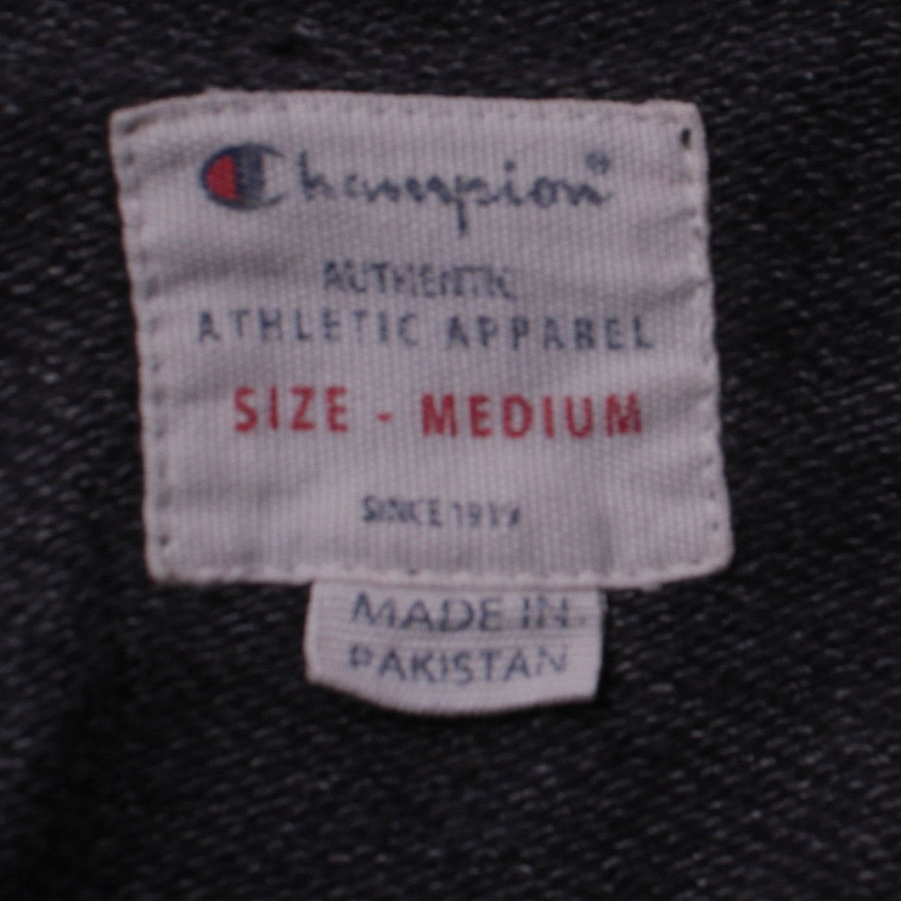 Champion Men’s Grey Full Zip Hoodie Medium Athletic Fit