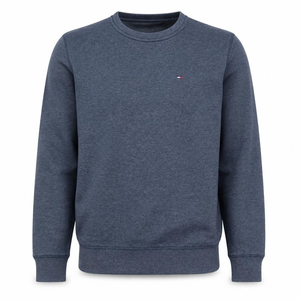 Tommy Jeans Men's Blue Regular Fit Logo Sweatshirt Size S