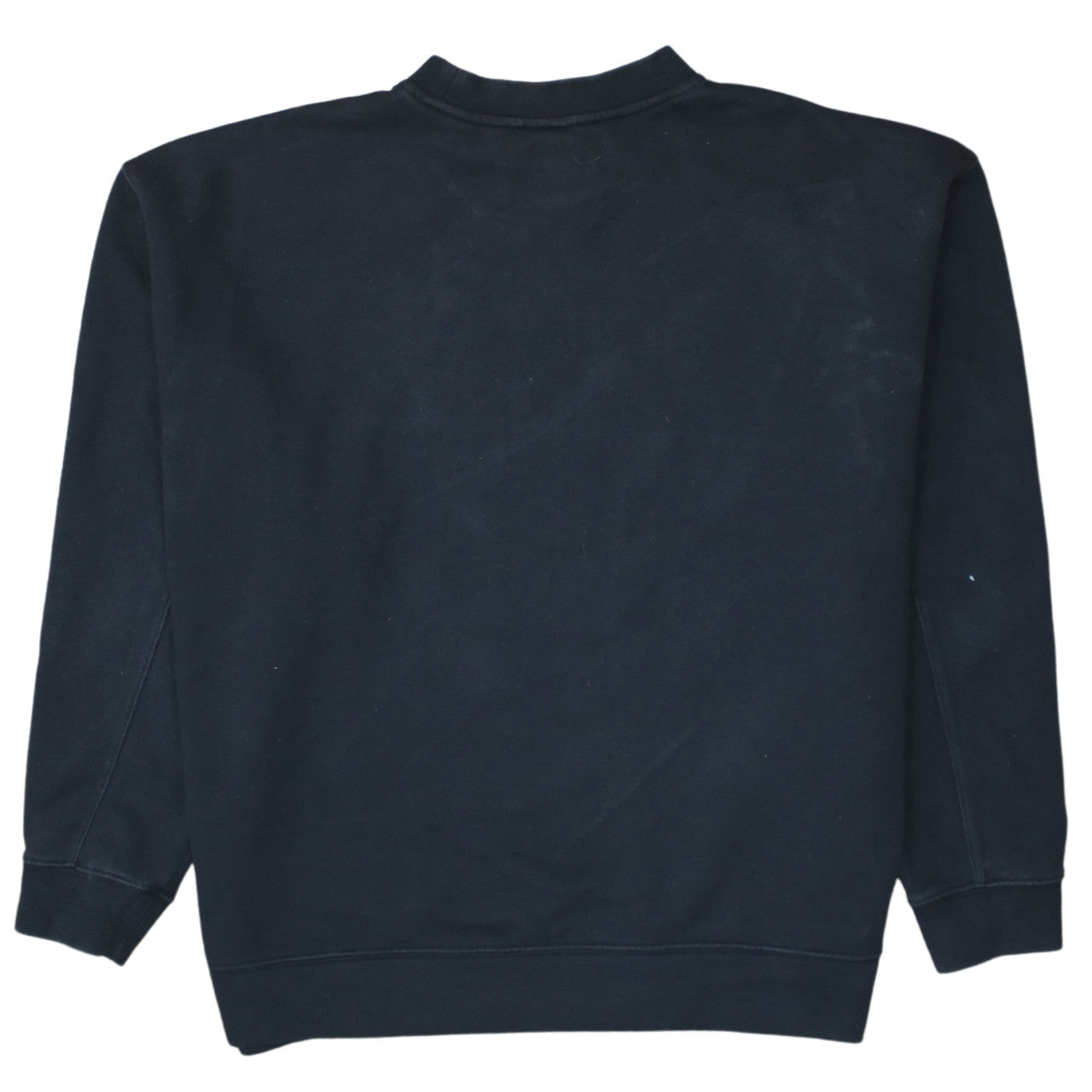 Adidas Womens Black Crew Neck Pullover Sweatshirt Size 6 XS