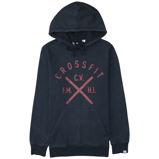 Reebok Men's Black CrossFit Pullover Hoodie M Regular Fit