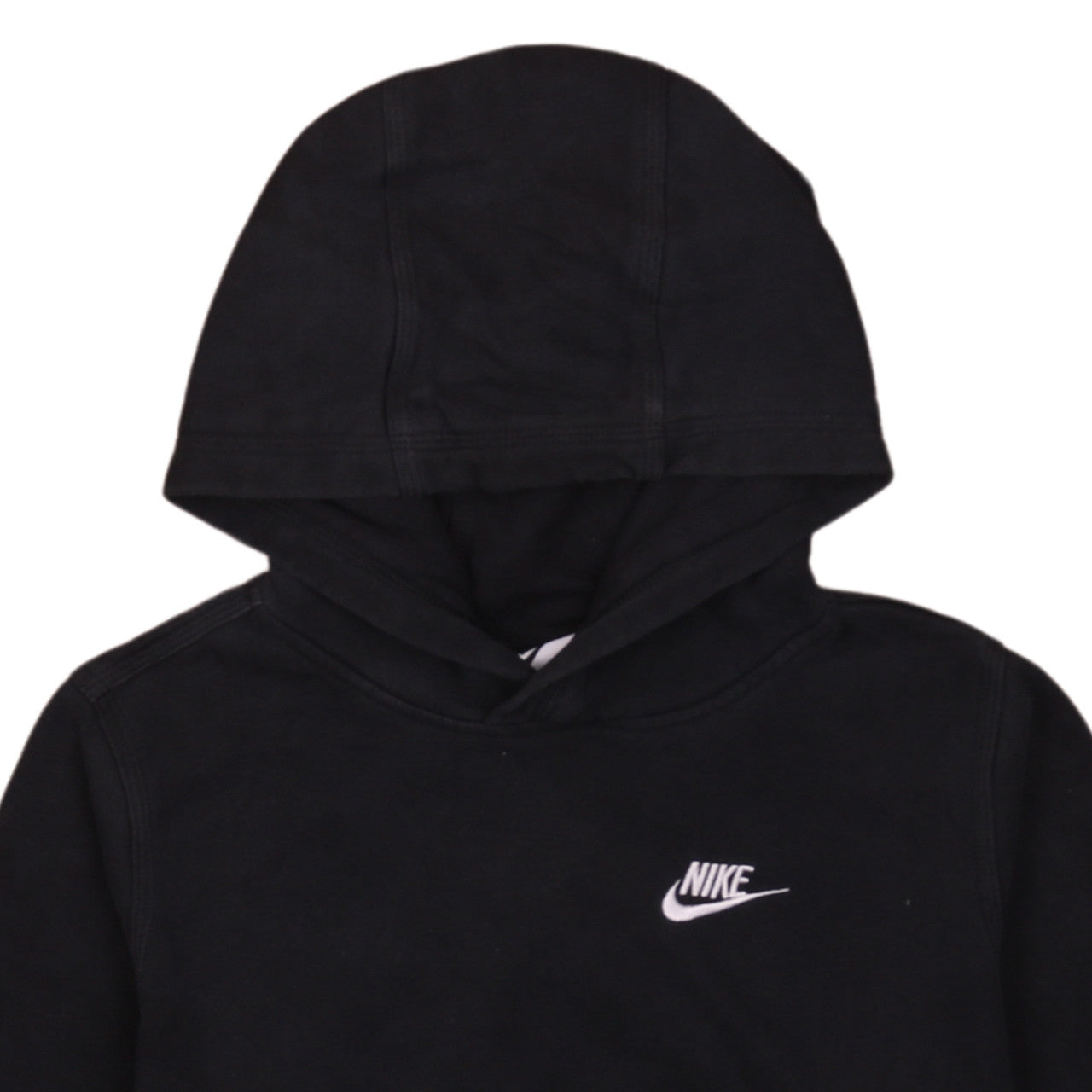 Nike Men's Black XL Pullover Hoodie Sweatshirt Fleece Logo
