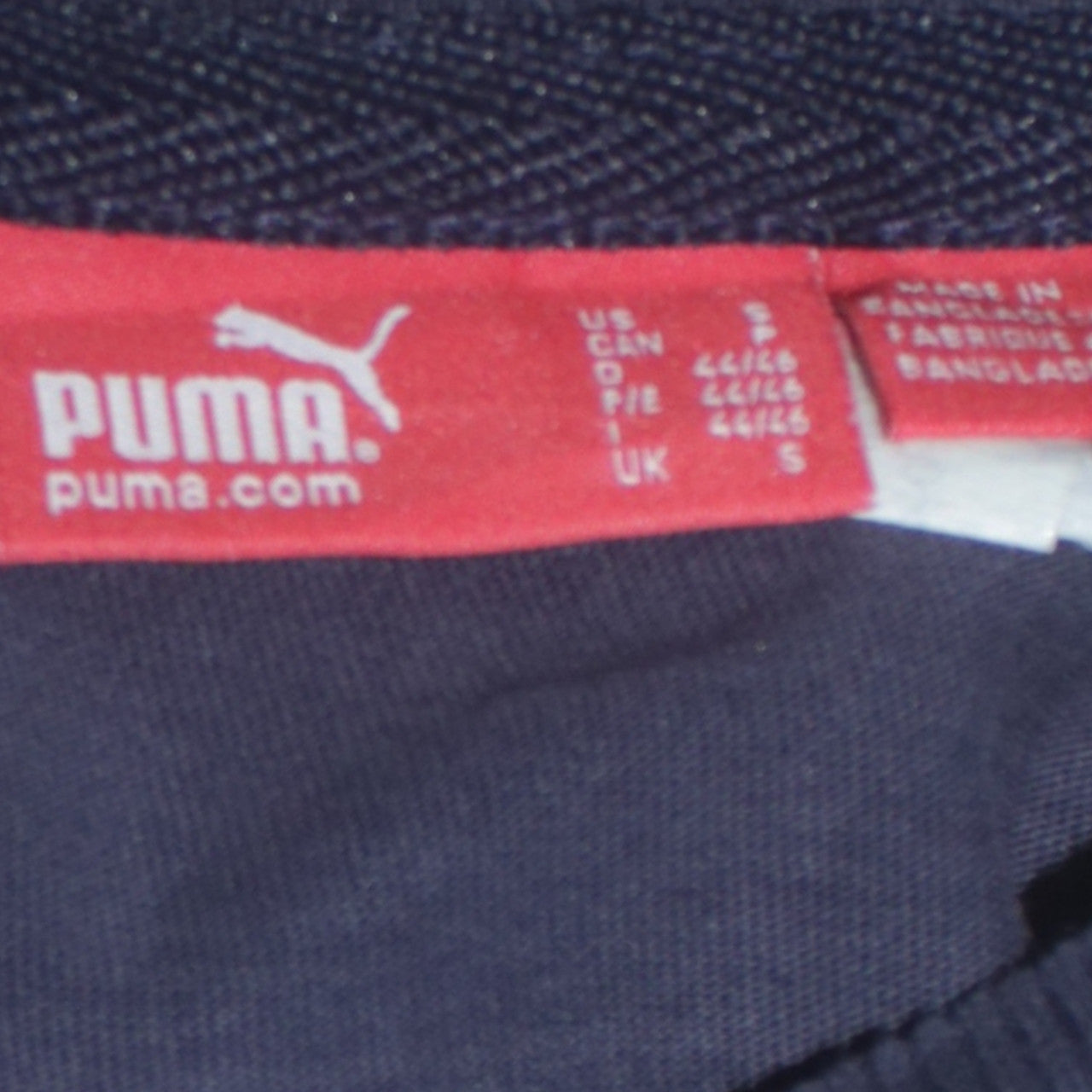 Puma Men's Blue Colourblock Crew Neck Sports T-Shirt Size S