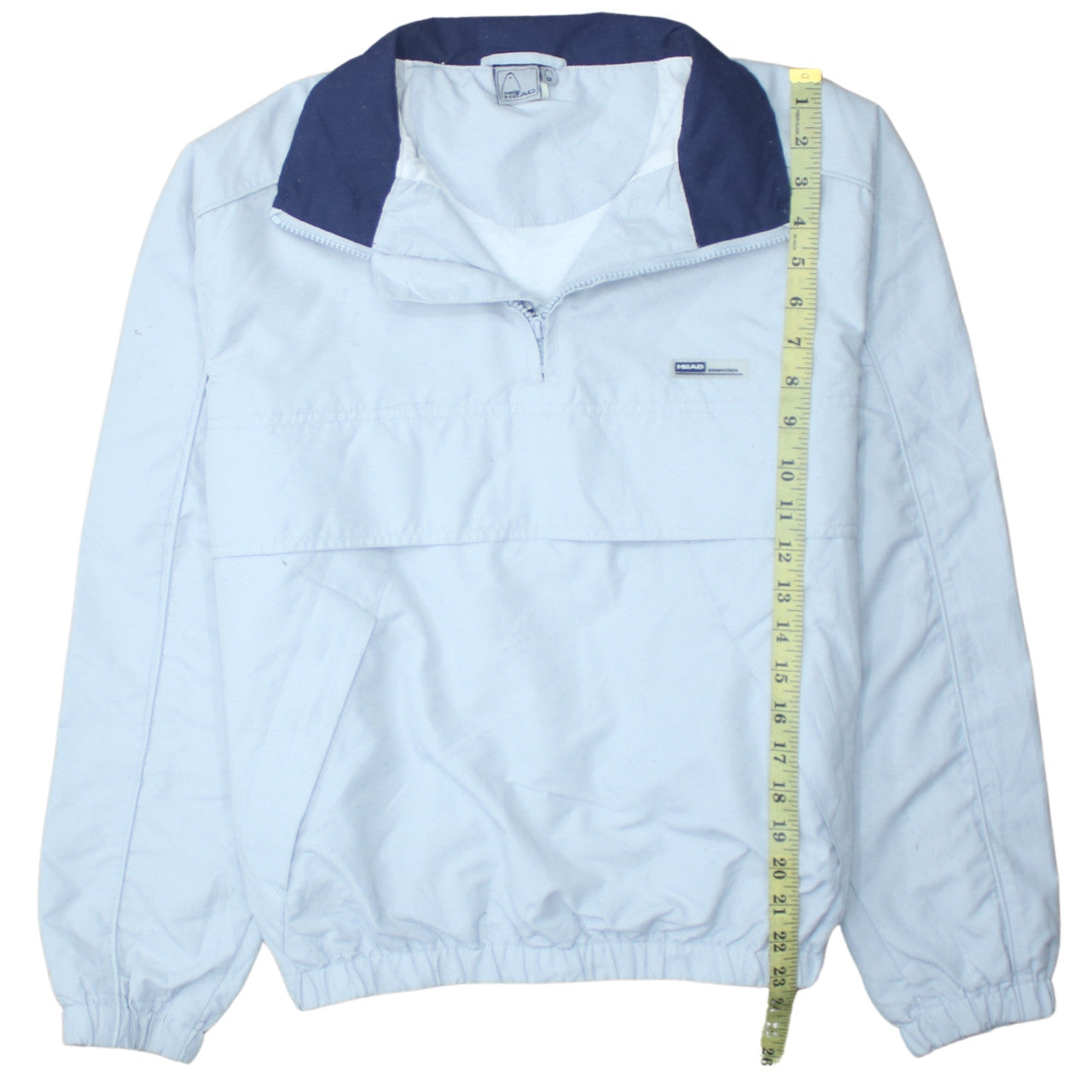 HEAD Women's Blue Size 12 Half Zip Windbreaker Jacket