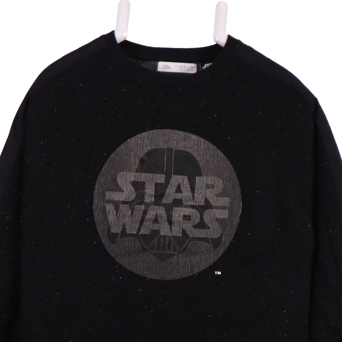 ZARA Boys Black Star Wars Pullover Sweatshirt Size 13-14 Years