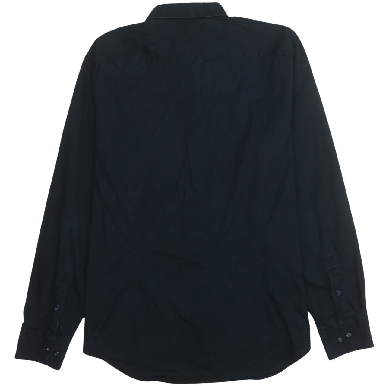 Tommy Hilfiger Men's Black 2XL Button-Down Stretch Long Sleeve Shirt