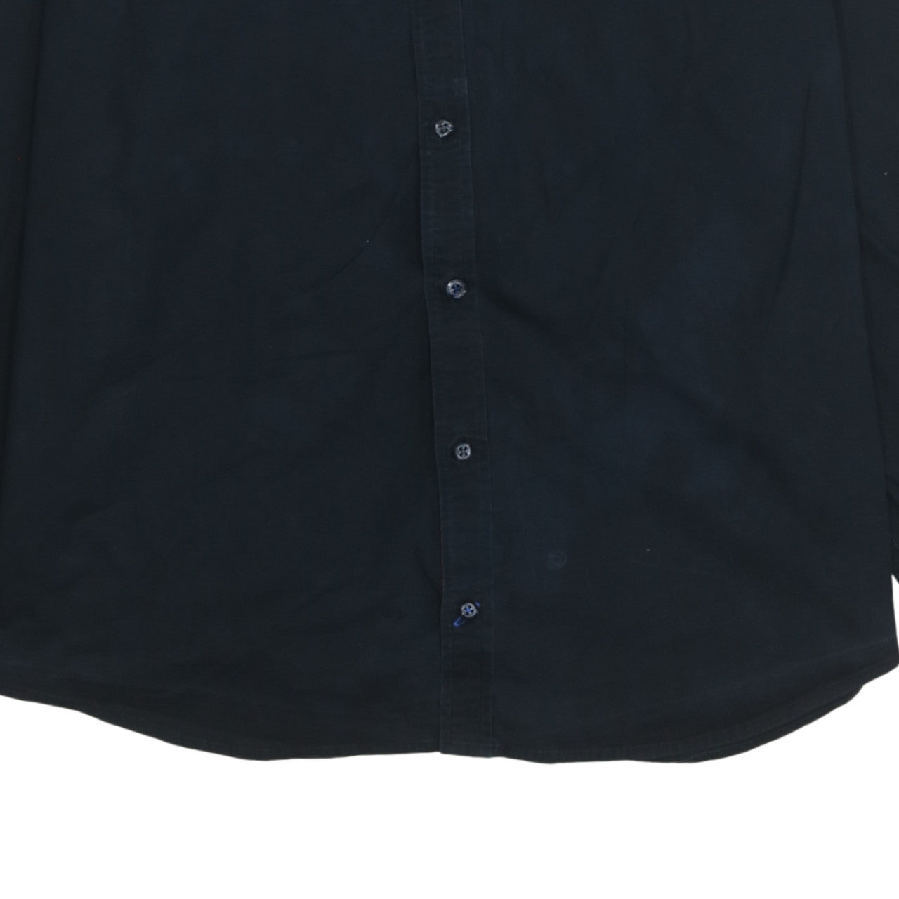 Tommy Hilfiger Men's Black 2XL Button-Down Stretch Long Sleeve Shirt