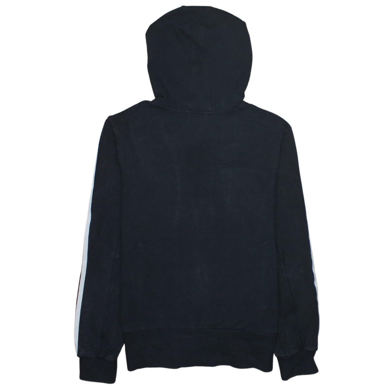 Adidas Women Black Full Zip Hoodie Size 16 Classic Sportswear