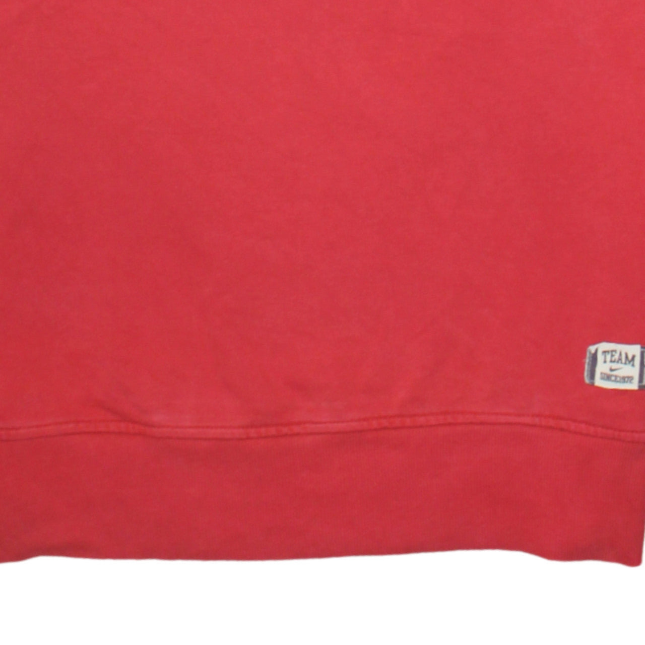 Nike Mens Red Crew Neck Track & Field Sweatshirt Size L
