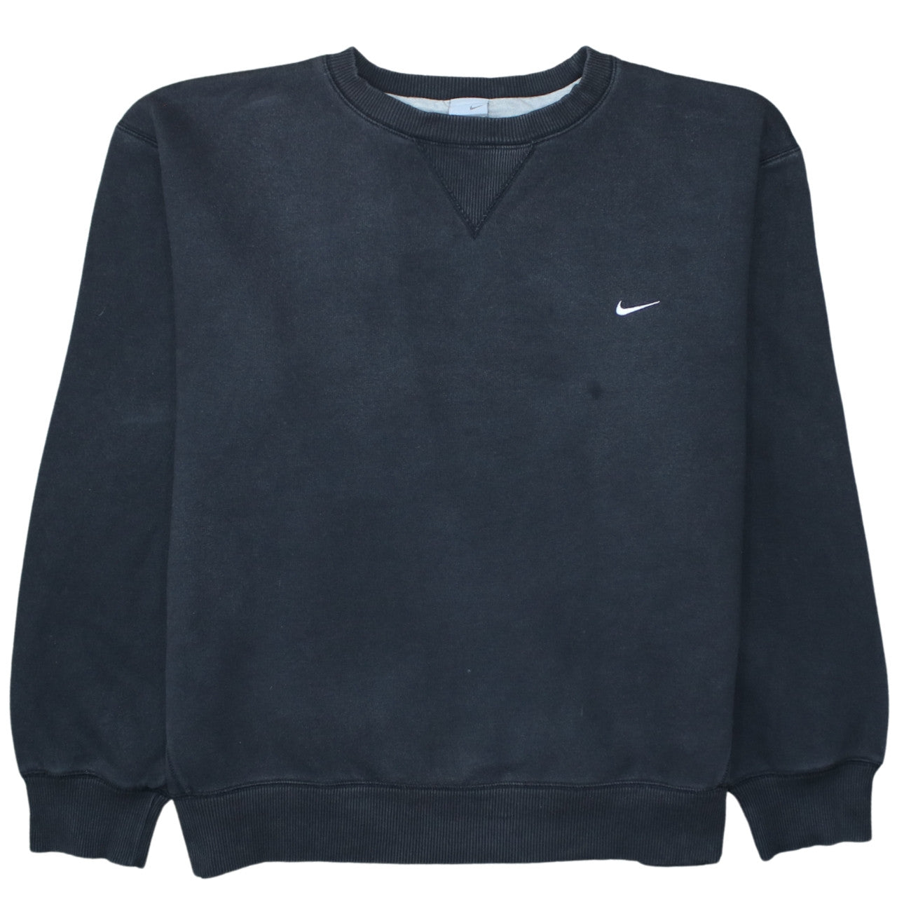Nike Men's Black XL Crew Neck Fleece Pullover Sweatshirt