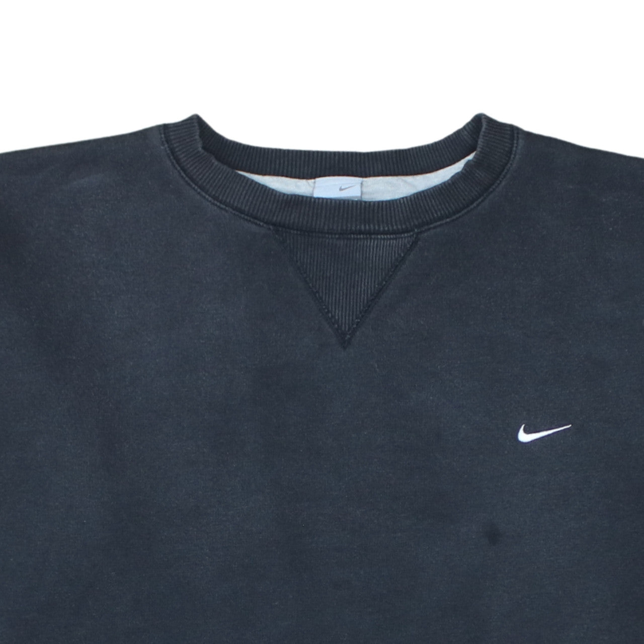 Nike Men's Black XL Crew Neck Fleece Pullover Sweatshirt