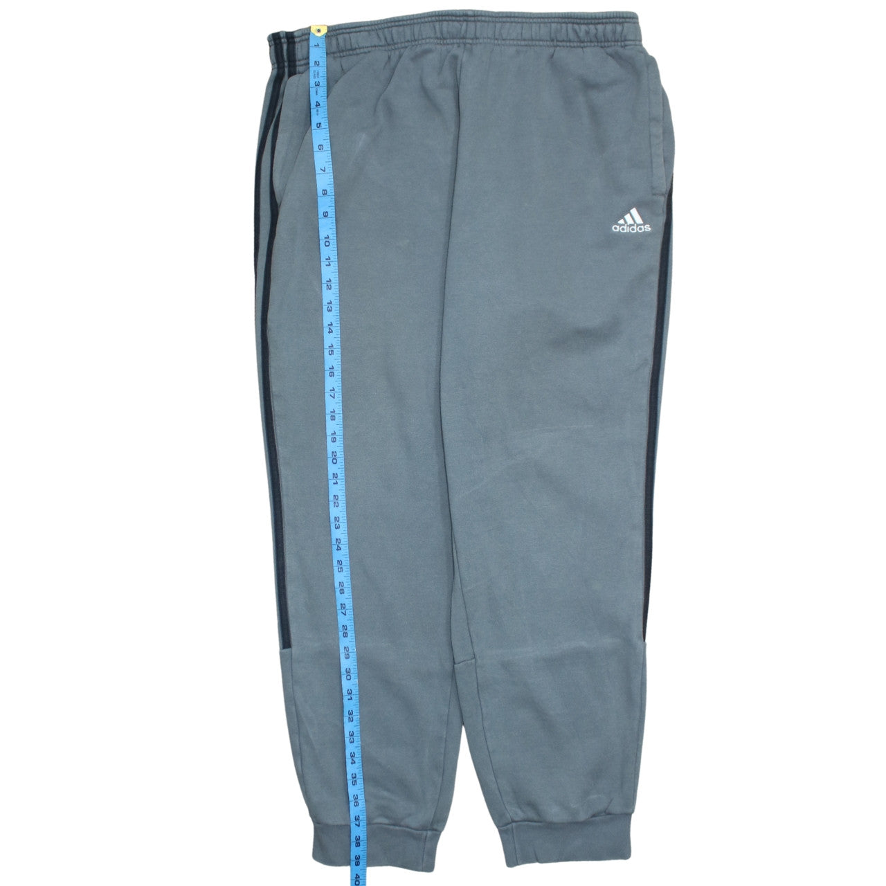 Adidas Men's Grey XL Jogger Fleece Sweatpants Tapered Fit