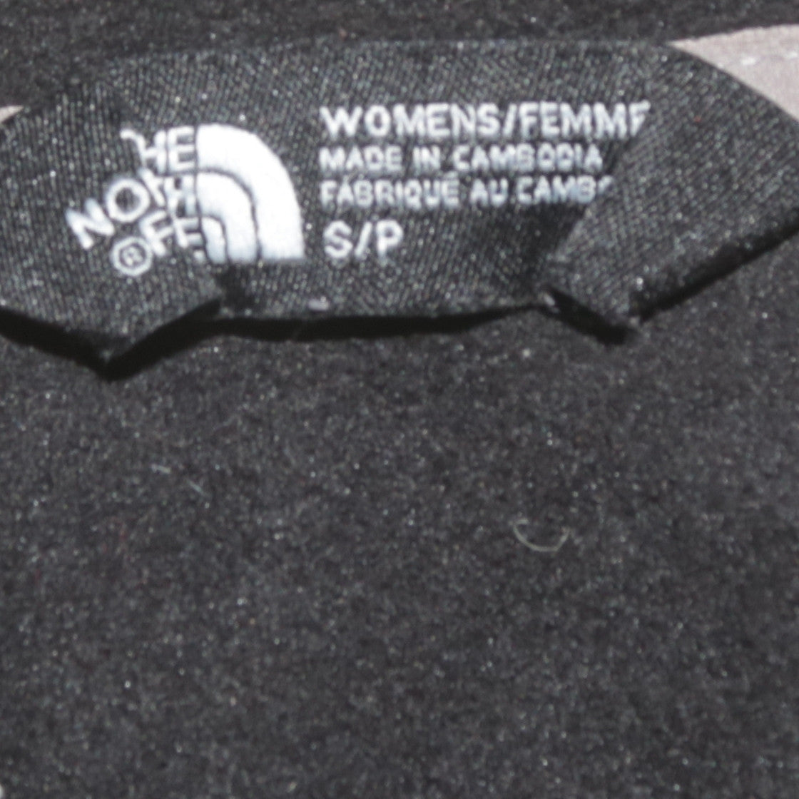 The North Face Womens Black S 1/4 Zip Fleece Pullover Sweatshirt