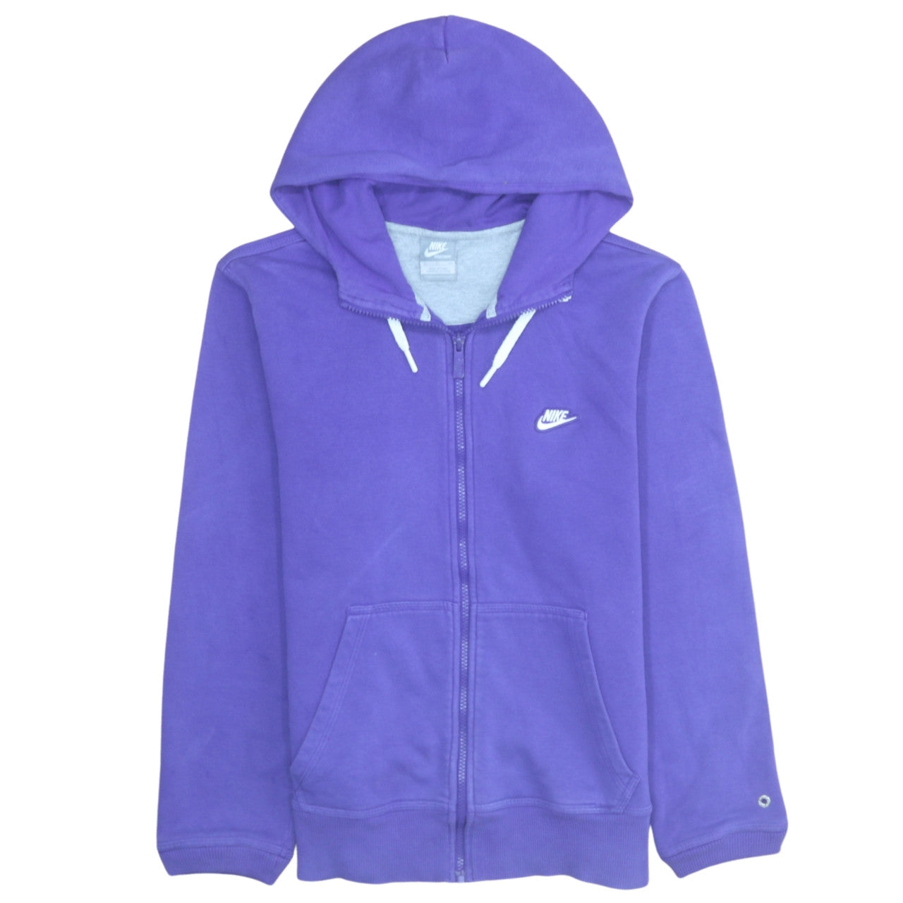 Nike Men's Purple Full Zip Hoodie Size S Fleece Sportswear
