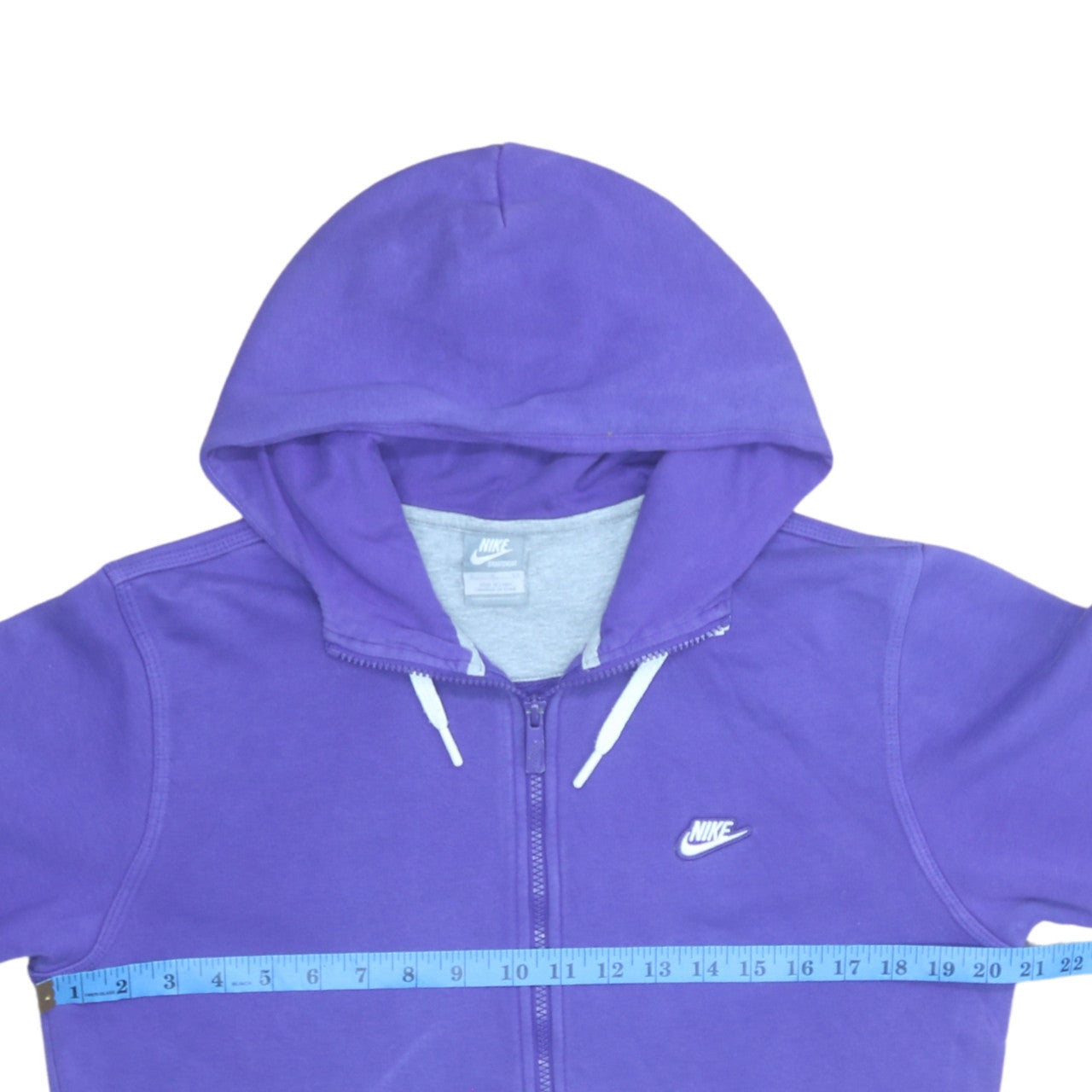 Nike Men's Purple Full Zip Hoodie Size S Fleece Sportswear