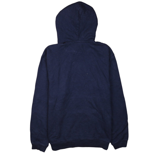 GAP Mens Blue Pullover Hoodie Medium Fleece Sweatshirt