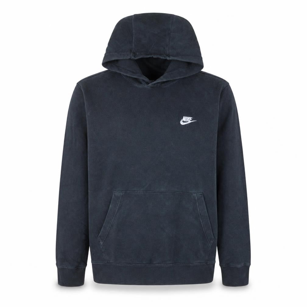 Nike Men's Black Pullover Hoodie L Fleece Sportswear Sweatshirt
