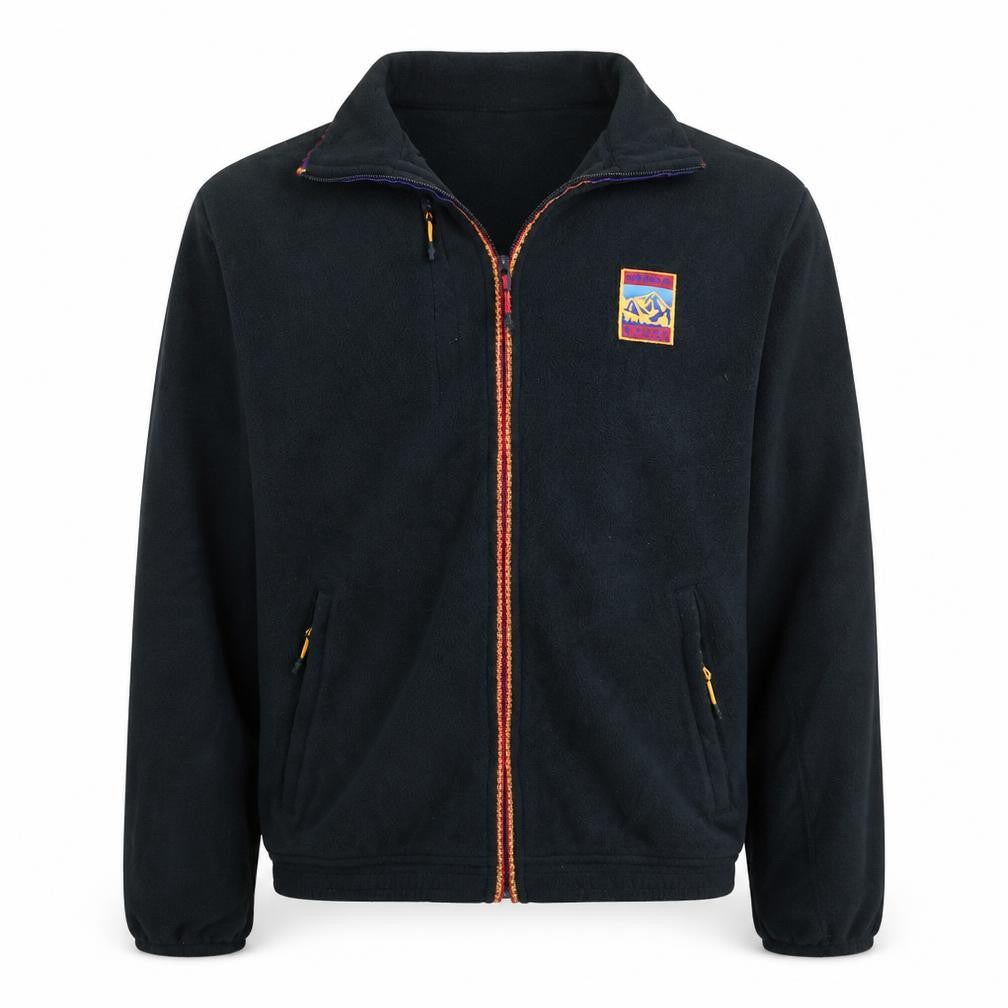Adidas Men's Black Fleece Full Zip Outdoor Jacket Size S