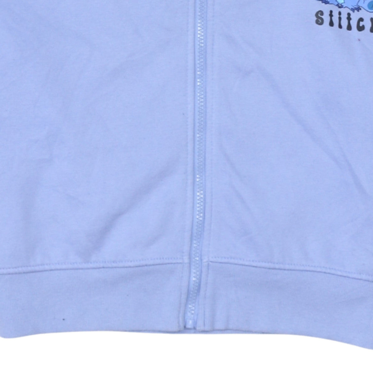 Disney Stitch Lilac Full Zip Hoodie Women M 12/14 Primark Cares