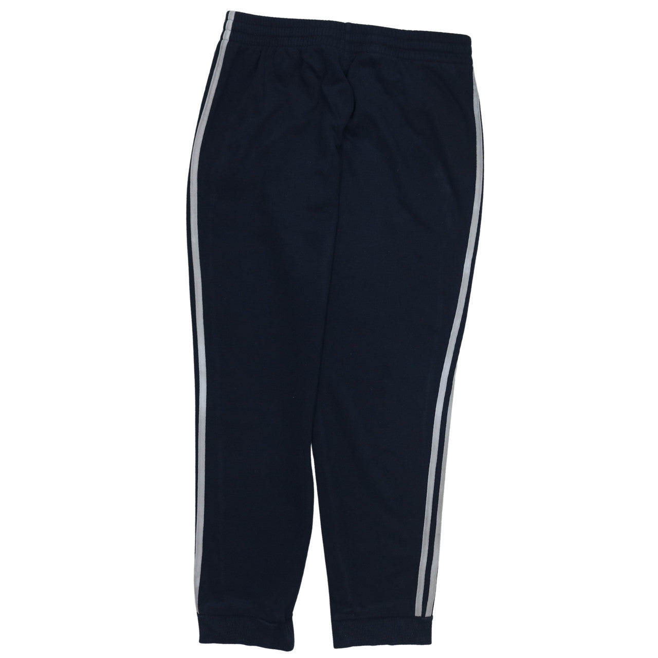 Adidas Men's Blue Jogger Trousers L Regular Fit Elastic Waist