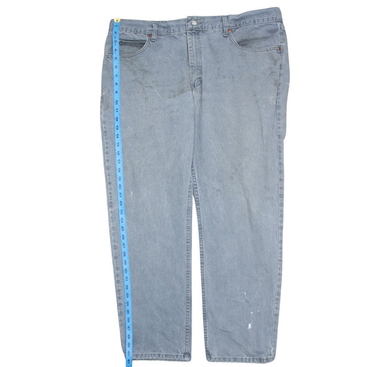 Lee Men's Blue Regular Fit Straight Leg Jeans Size 42x30