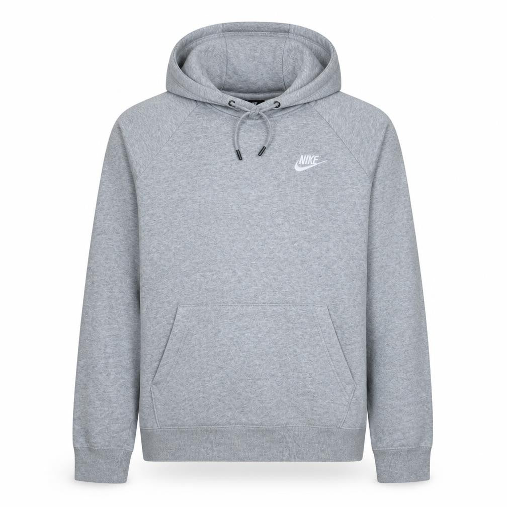 Nike Men's Grey Pullover Hoodie Small Regular Fit Sportswear