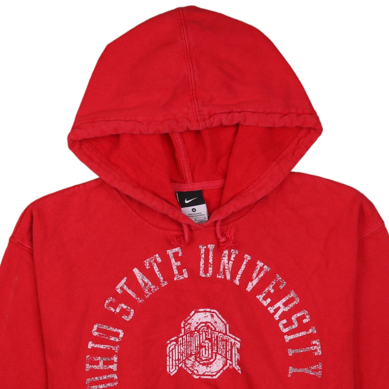 Nike Men's Red Ohio State University Pullover Hoodie M