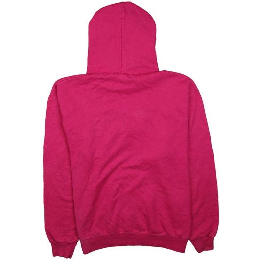 Champion Womens Pink MSMC Pullover Hoodie Size L Cotton Blend