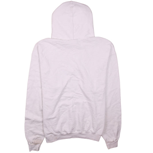 Champion Mens White Pullover Hoodie L Hempire Collective Logo