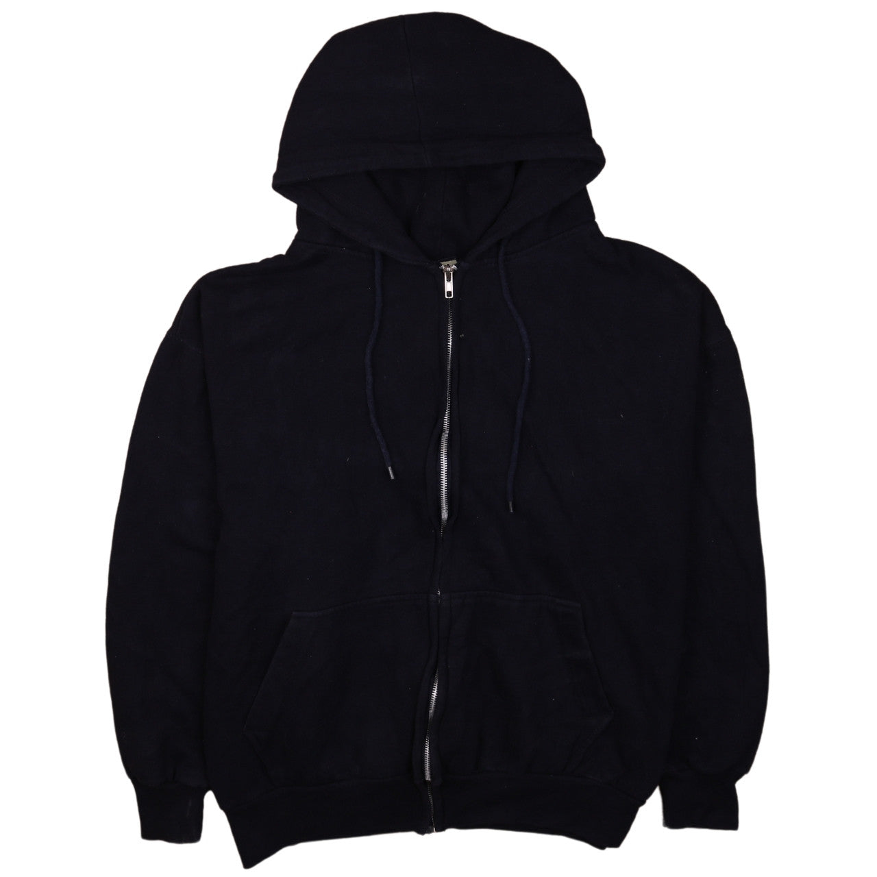 Authentic Life Apparel Men's Black Full Zip Hoodie Size L