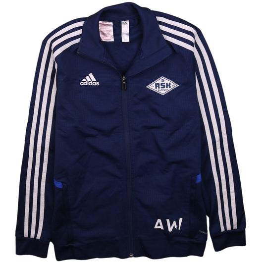Adidas Boys Blue Full Zip Training Sweatshirt 11-12 Years