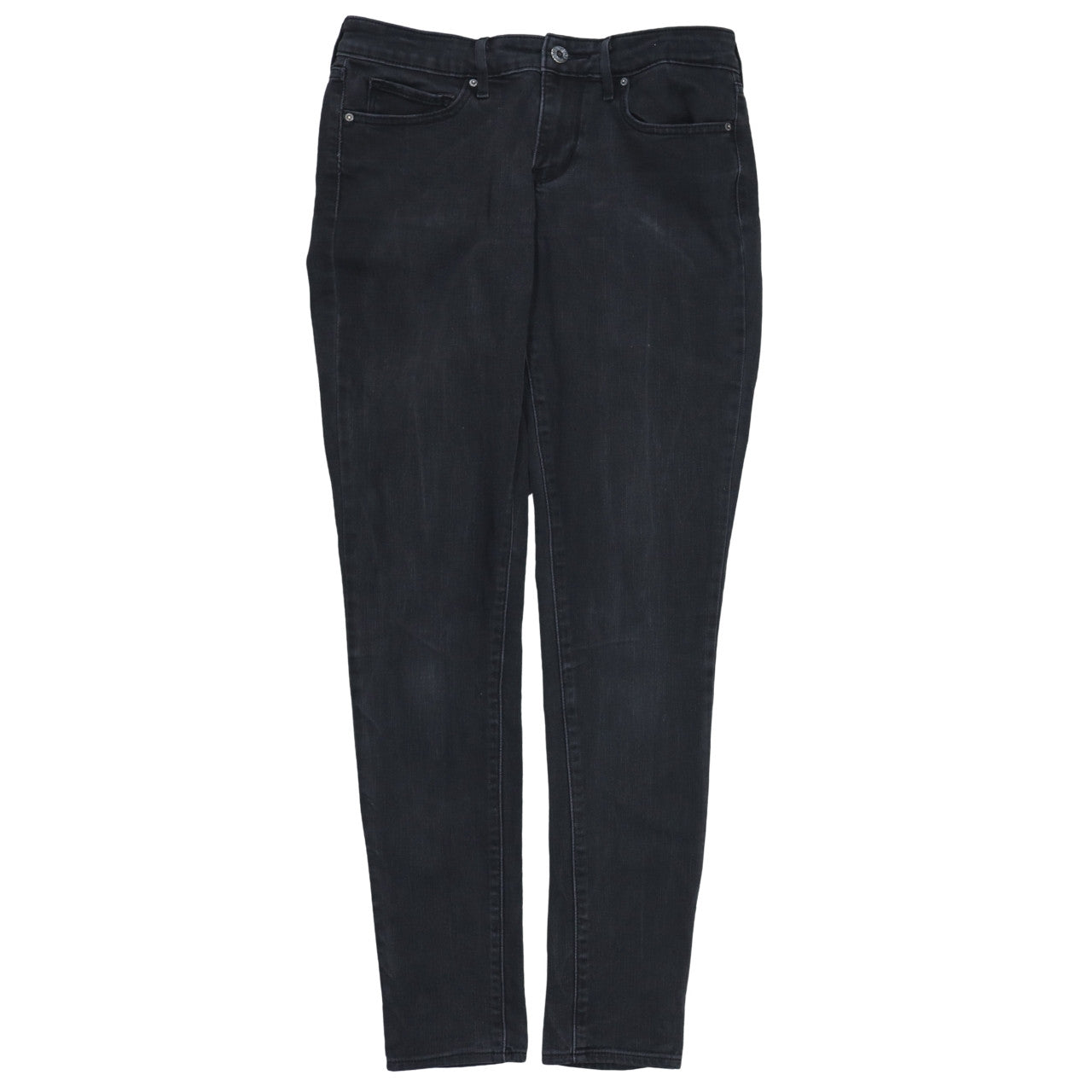 Levi's Women's Black 711 Skinny Jeans Size 28 Slim Fit Denim