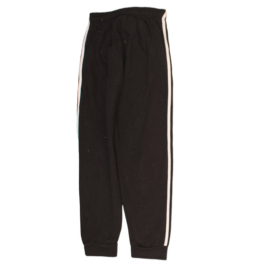 Adidas Boys Black Jogger Trousers 11-12 Years Elastic Waist Sportswear