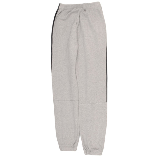 Adidas Boys Grey Jogger Trousers 13-14 Years Elastic Waist Fleece Tracksuit Bottoms